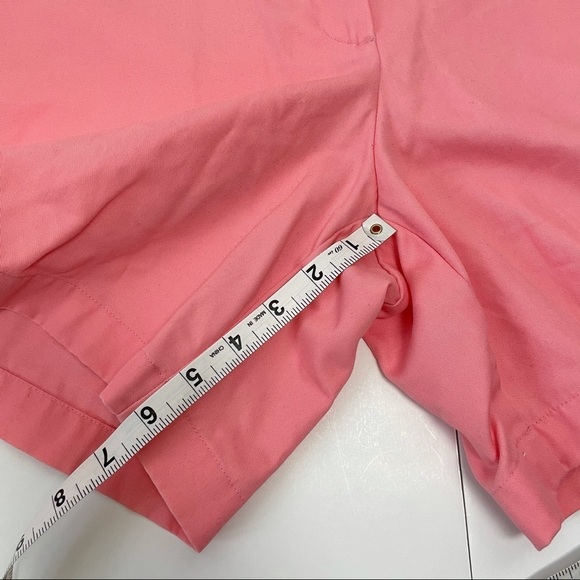 Westbound Bubblegum Pink High Waist Shorts Size 10 Fits like a 6 Golf Preppy - Picture 8 of 10